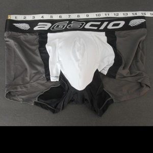 Agacio Boxer Trunk - Black & Gray - XL 36/38